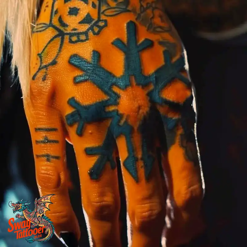 120 Snowflake Tattoo Design Ideas: Unique, Frozen Art 69 Snowflake Tattoo