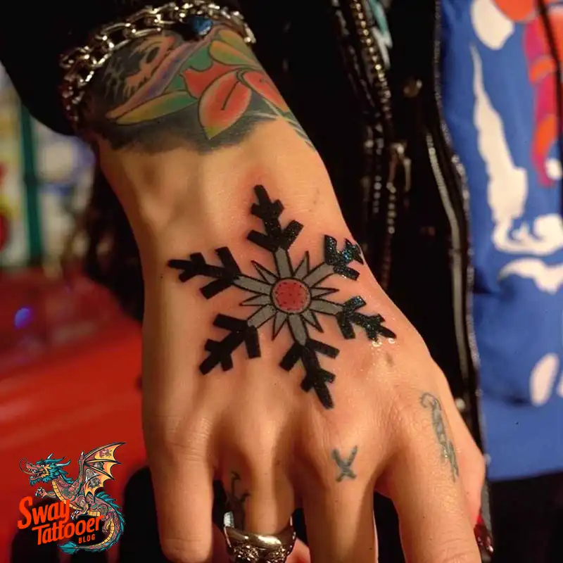 120 Snowflake Tattoo Design Ideas: Unique, Frozen Art 66 Snowflake Tattoo
