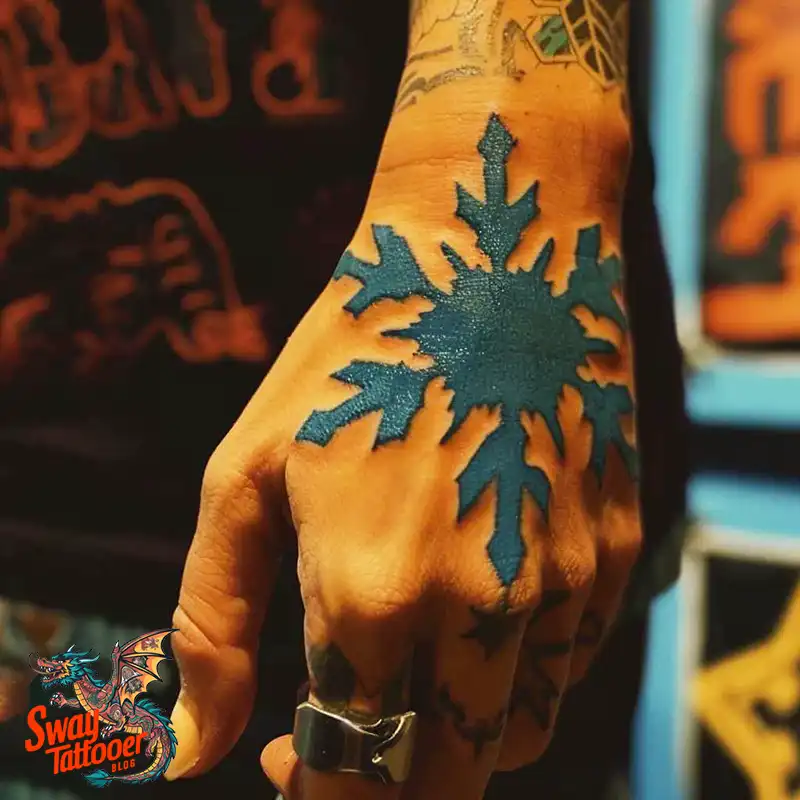 120 Snowflake Tattoo Design Ideas: Unique, Frozen Art 65 Snowflake Tattoo