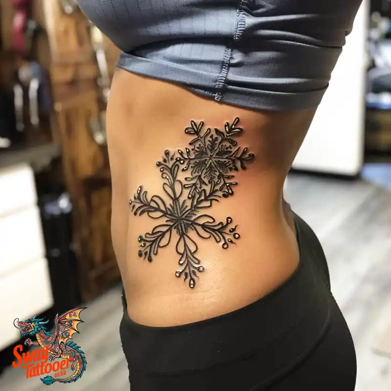 120 Snowflake Tattoo Design Ideas: Unique, Frozen Art 117 Snowflake Tattoo