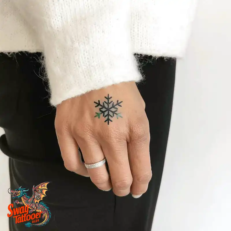 120 Snowflake Tattoo Design Ideas: Unique, Frozen Art 60 Snowflake Tattoo