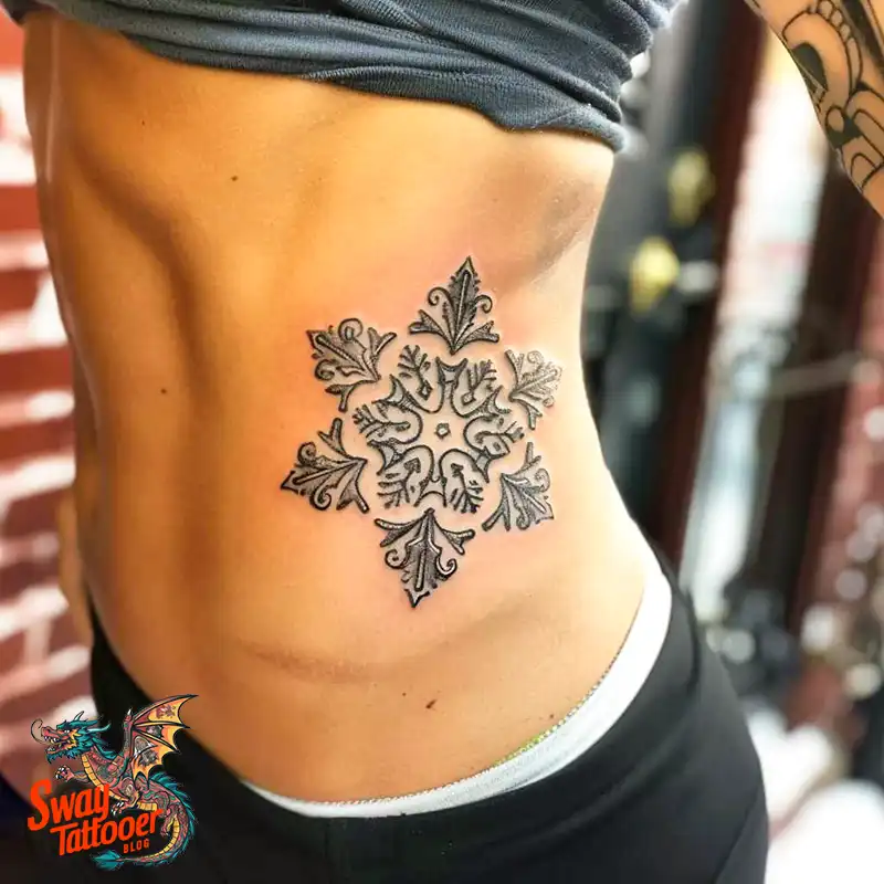 120 Snowflake Tattoo Design Ideas: Unique, Frozen Art 118 Snowflake Tattoo