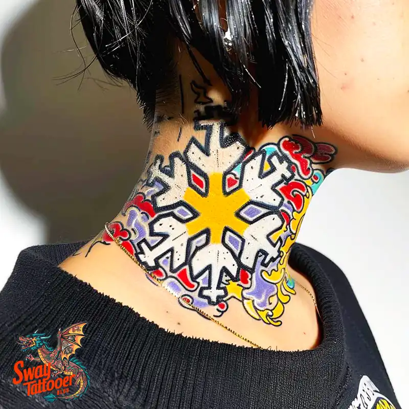 120 Snowflake Tattoo Design Ideas: Unique, Frozen Art 54 Snowflake Tattoo