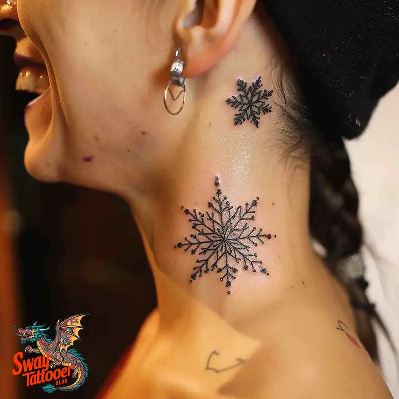 120 Snowflake Tattoo Design Ideas: Unique, Frozen Art 51 Snowflake Tattoo