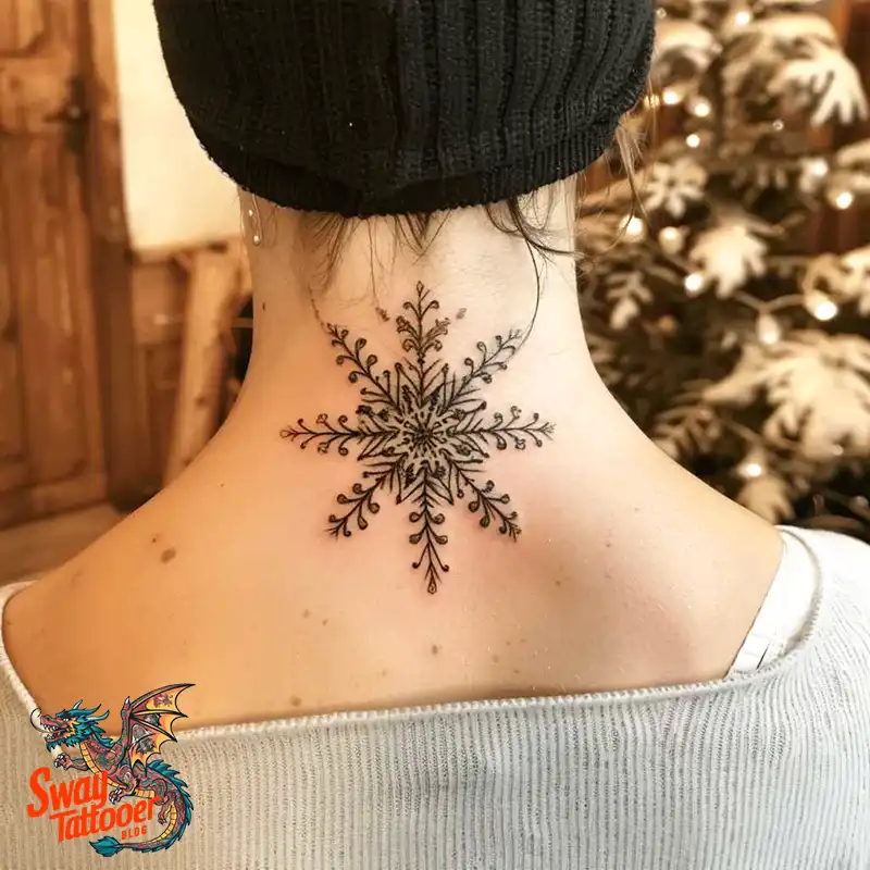 120 Snowflake Tattoo Design Ideas: Unique, Frozen Art 50 Snowflake Tattoo