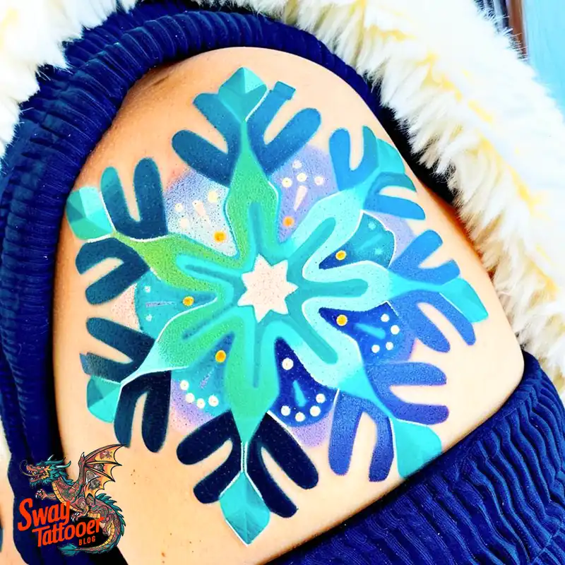 120 Snowflake Tattoo Design Ideas: Unique, Frozen Art 46 Snowflake Tattoo