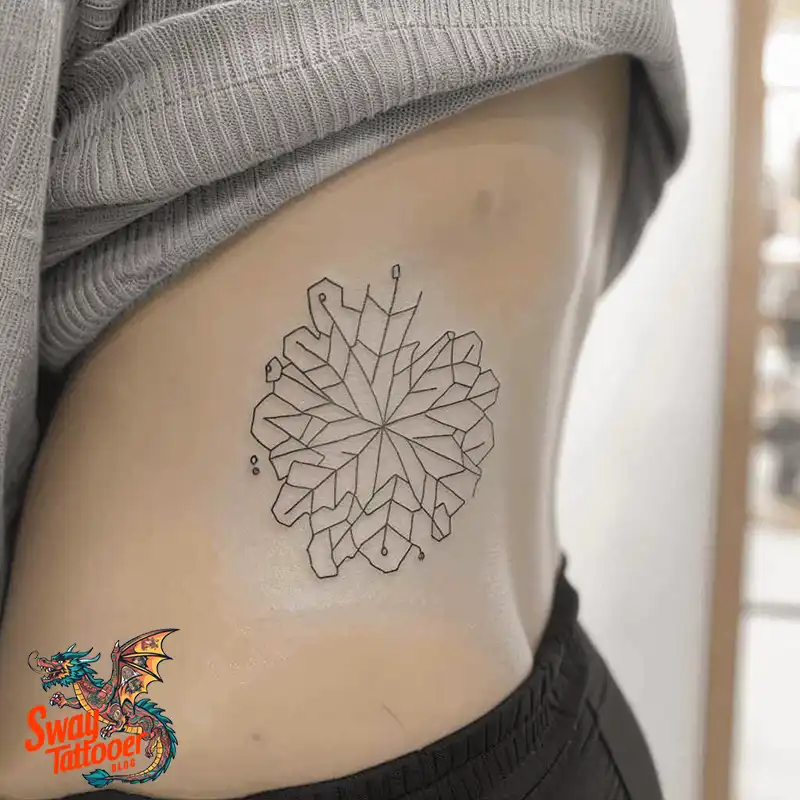 120 Snowflake Tattoo Design Ideas: Unique, Frozen Art 40 Snowflake Tattoo