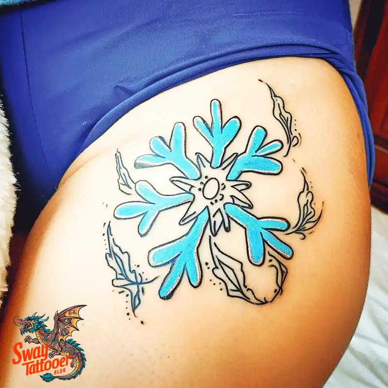 120 Snowflake Tattoo Design Ideas: Unique, Frozen Art 36 Snowflake Tattoo