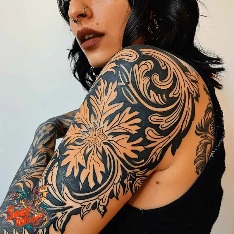 120 Snowflake Tattoo Design Ideas: Unique, Frozen Art 30 Snowflake Tattoo