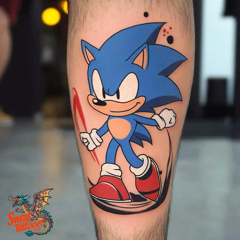 100 Sonic the Hedgehog Tattoos: Symbolism & Design Ideas 83 Sonic Tattoo