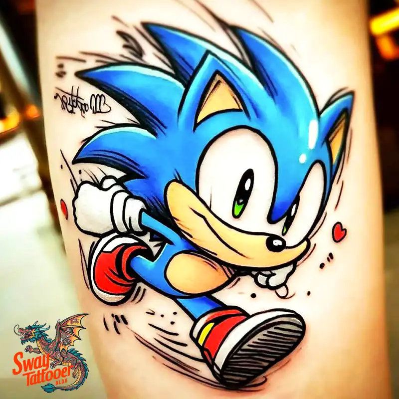 100 Sonic the Hedgehog Tattoos: Symbolism & Design Ideas 68 Sonic Tattoo