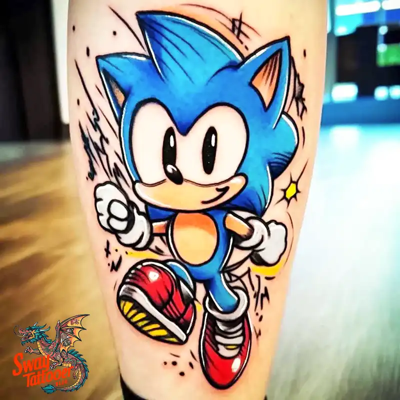 100 Sonic the Hedgehog Tattoos: Symbolism & Design Ideas 67 Sonic Tattoo
