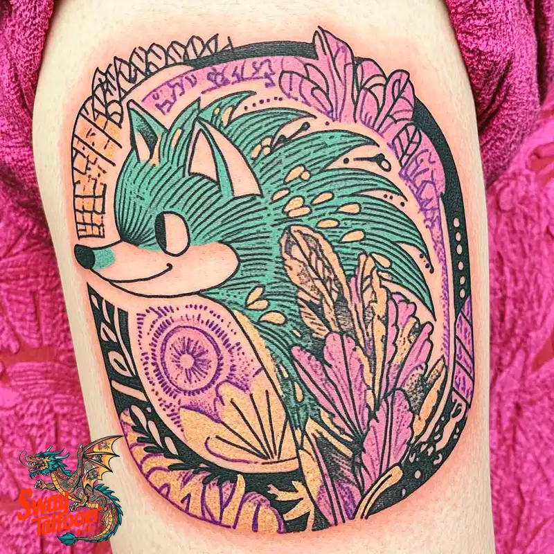 100 Sonic the Hedgehog Tattoos: Symbolism & Design Ideas 71 Sonic Tattoo
