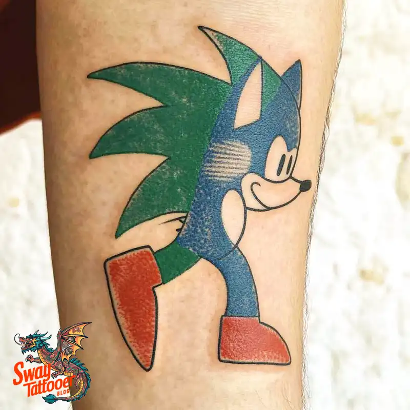 100 Sonic the Hedgehog Tattoos: Symbolism & Design Ideas 73 Sonic Tattoo