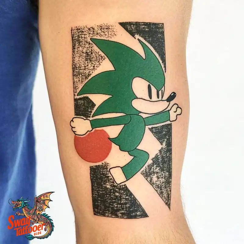 100 Sonic the Hedgehog Tattoos: Symbolism & Design Ideas 62 Sonic Tattoo