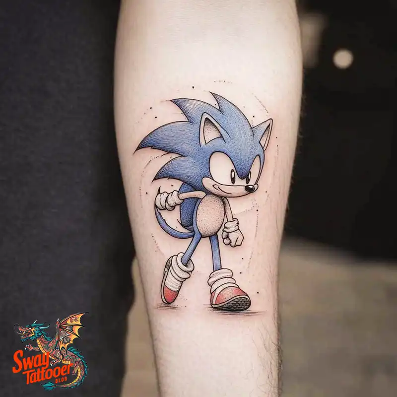 100 Sonic the Hedgehog Tattoos: Symbolism & Design Ideas 56 Sonic Tattoo