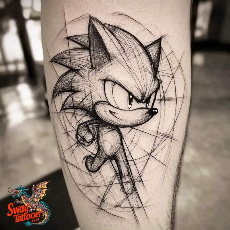 100 Sonic the Hedgehog Tattoos: Symbolism & Design Ideas 55 Sonic Tattoo