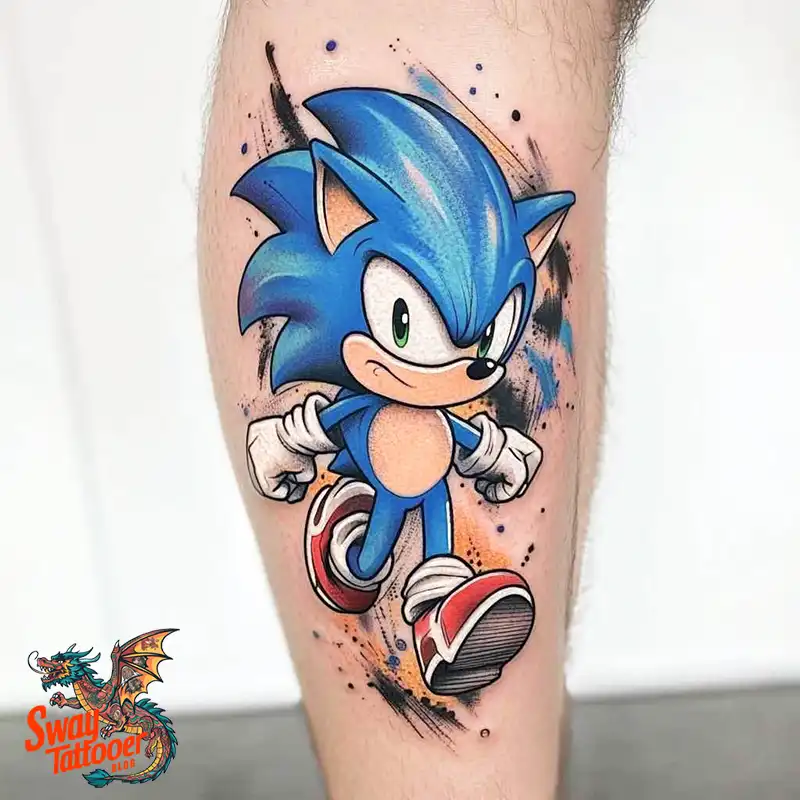 100 Sonic the Hedgehog Tattoos: Symbolism & Design Ideas 80 Sonic Tattoo