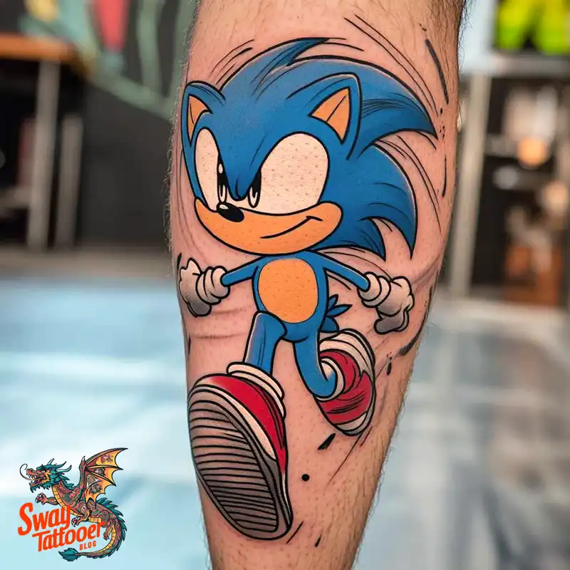 100 Sonic the Hedgehog Tattoos: Symbolism & Design Ideas 52 Sonic Tattoo