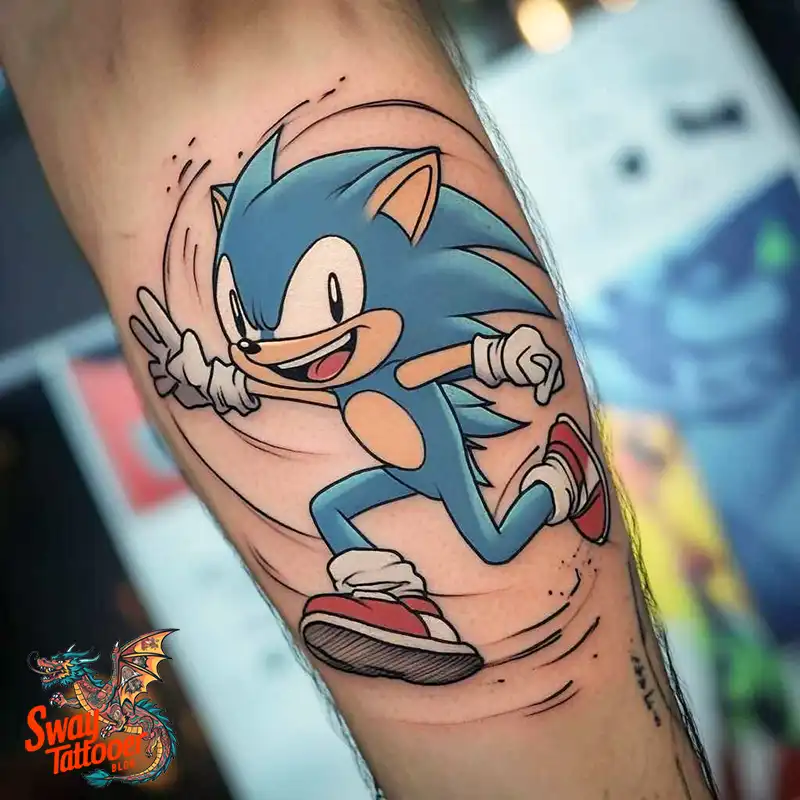 100 Sonic the Hedgehog Tattoos: Symbolism & Design Ideas 51 Sonic Tattoo