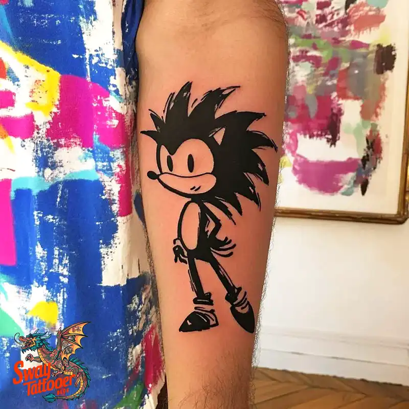100 Sonic the Hedgehog Tattoos: Symbolism & Design Ideas 48 Sonic Tattoo