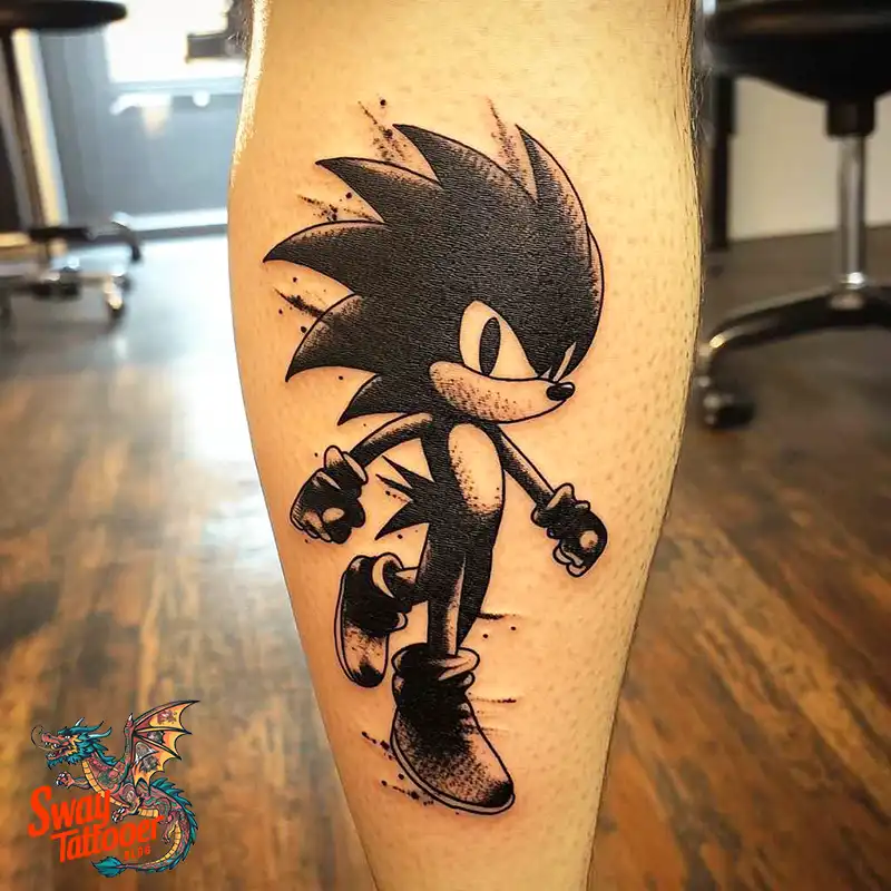 100 Sonic the Hedgehog Tattoos: Symbolism & Design Ideas 36 Sonic the Hedgehog Tattoo