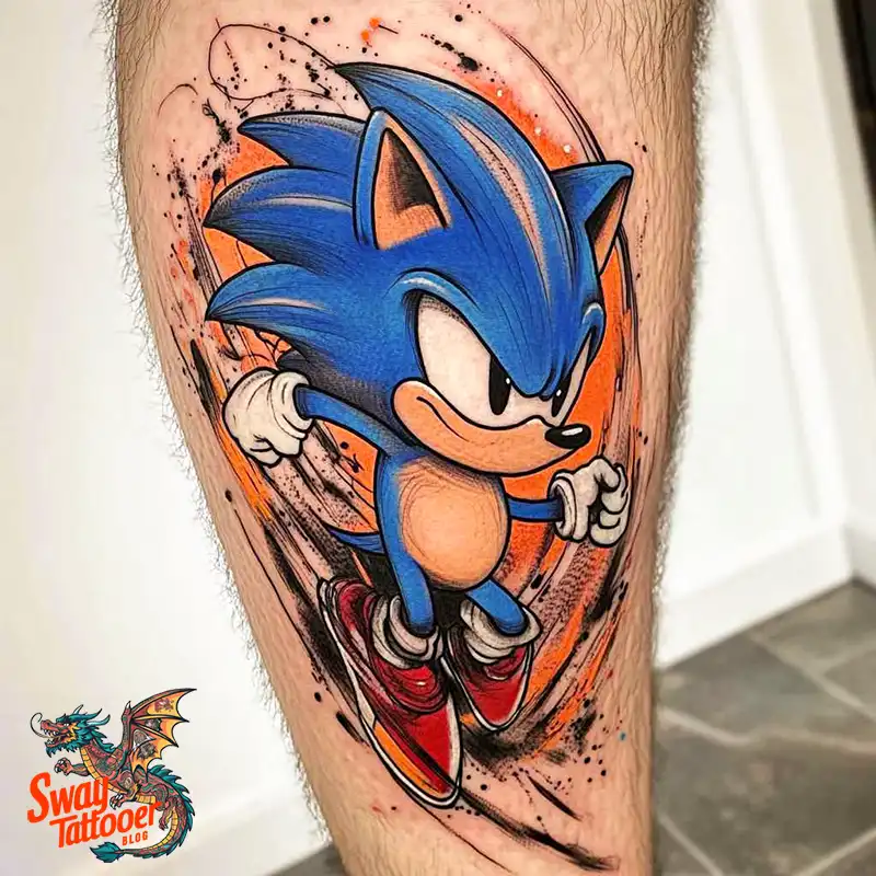 100 Sonic the Hedgehog Tattoos: Symbolism & Design Ideas 78 Sonic Tattoo