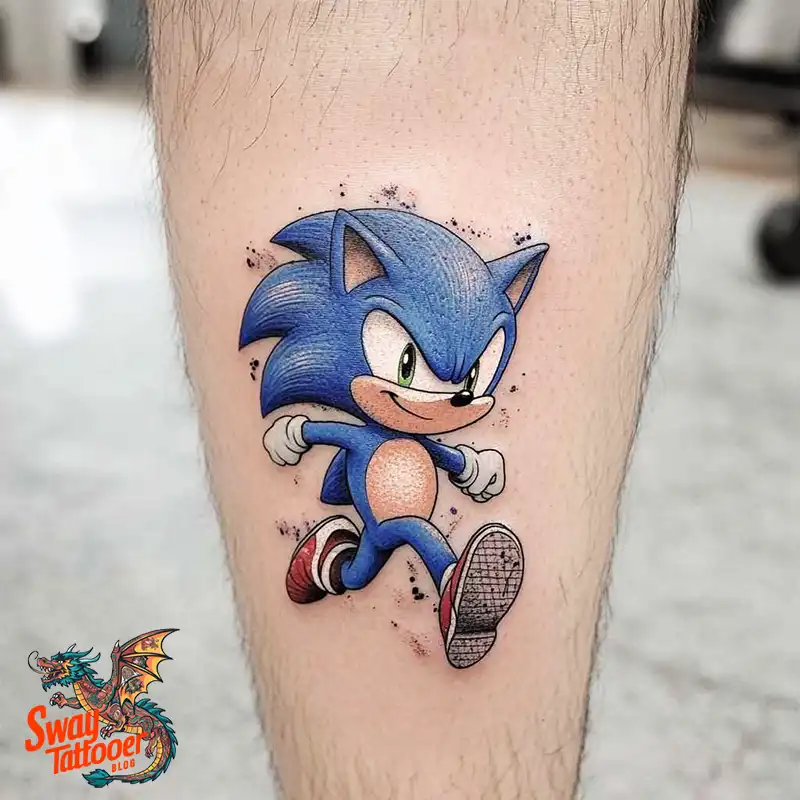 100 Sonic the Hedgehog Tattoos: Symbolism & Design Ideas 31 Sonic the Hedgehog Tattoo