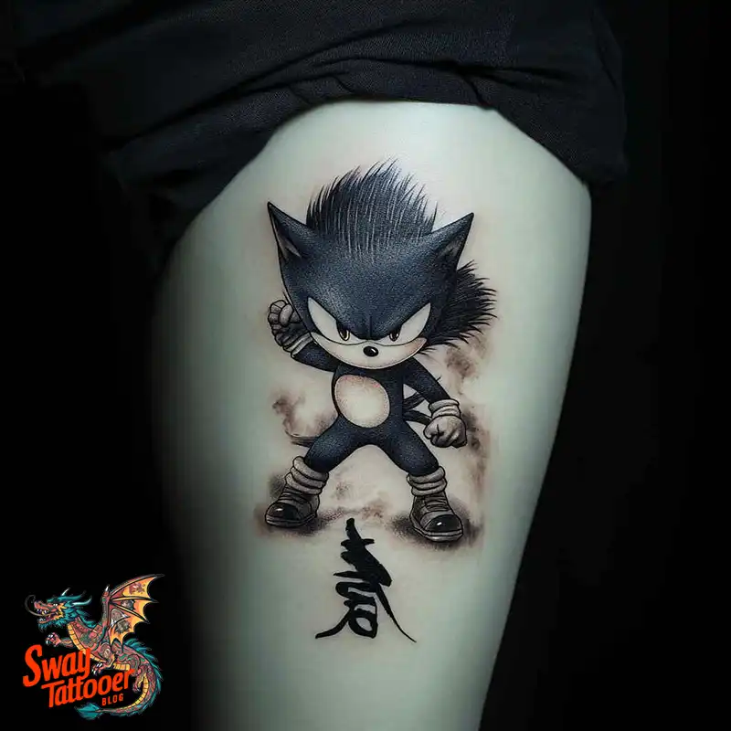 100 Sonic the Hedgehog Tattoos: Symbolism & Design Ideas 29 Sonic the Hedgehog Tattoo