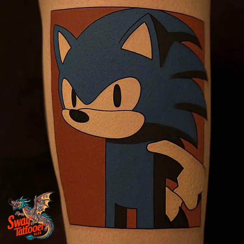 100 Sonic the Hedgehog Tattoos: Symbolism & Design Ideas 18 Sonic the Hedgehog Tattoo