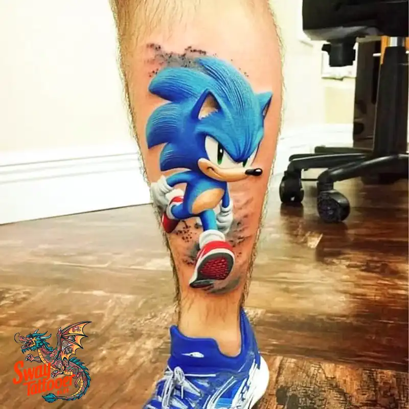 100 Sonic the Hedgehog Tattoos: Symbolism & Design Ideas 16 Sonic the Hedgehog Tattoo
