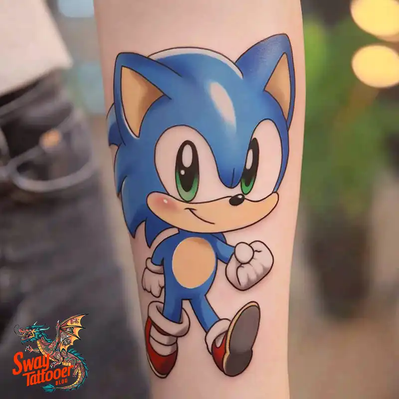 100 Sonic the Hedgehog Tattoos: Symbolism & Design Ideas 13 Sonic the Hedgehog Tattoo
