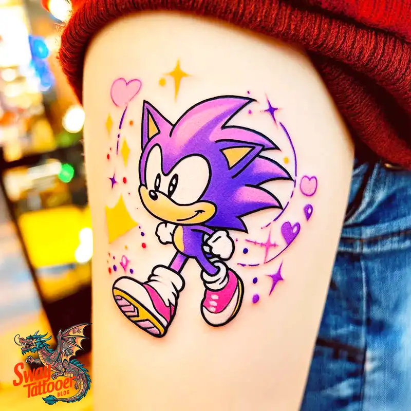 100 Sonic the Hedgehog Tattoos: Symbolism & Design Ideas 7 Sonic the Hedgehog Tattoo