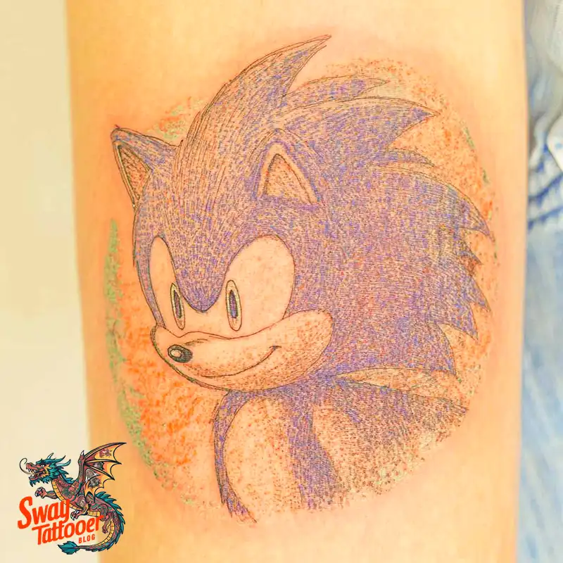100 Sonic the Hedgehog Tattoos: Symbolism & Design Ideas 5 Sonic the Hedgehog Tattoo