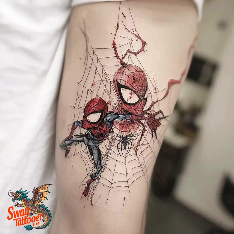 A Guide to Spiderman Tattoo Design Ideas with Meaning 80 Spiderman Tattoo