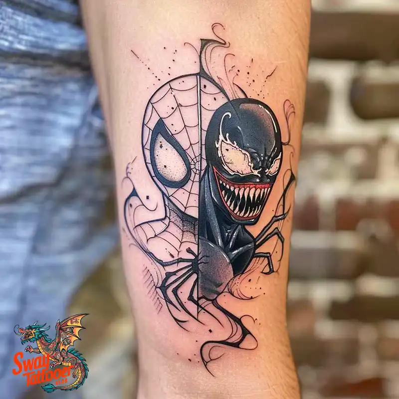 A Guide to Spiderman Tattoo Design Ideas with Meaning 79 Spiderman Tattoo
