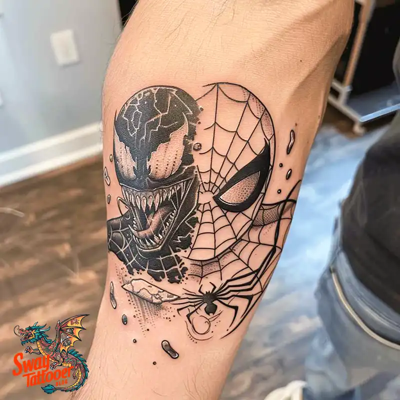 A Guide to Spiderman Tattoo Design Ideas with Meaning 75 Spiderman Tattoo