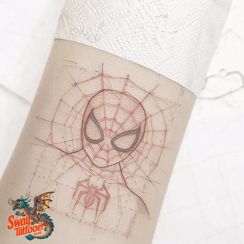 A Guide to Spiderman Tattoo Design Ideas with Meaning 92 Spiderman Tattoo
