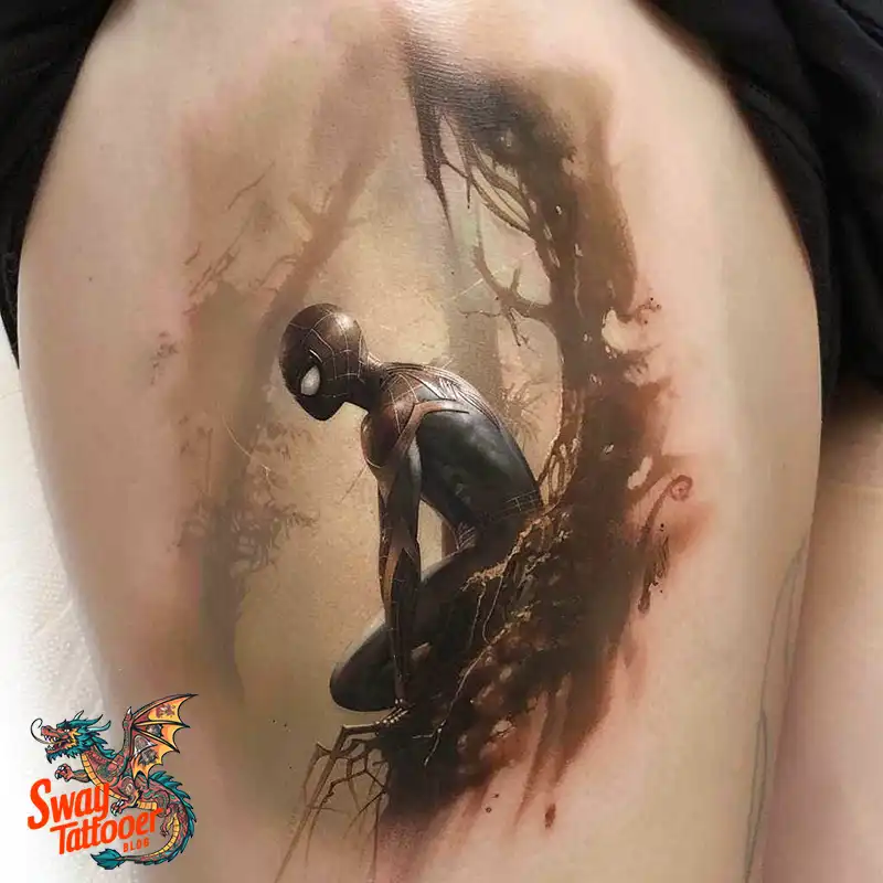 A Guide to Spiderman Tattoo Design Ideas with Meaning 36 Spiderman Tattoo