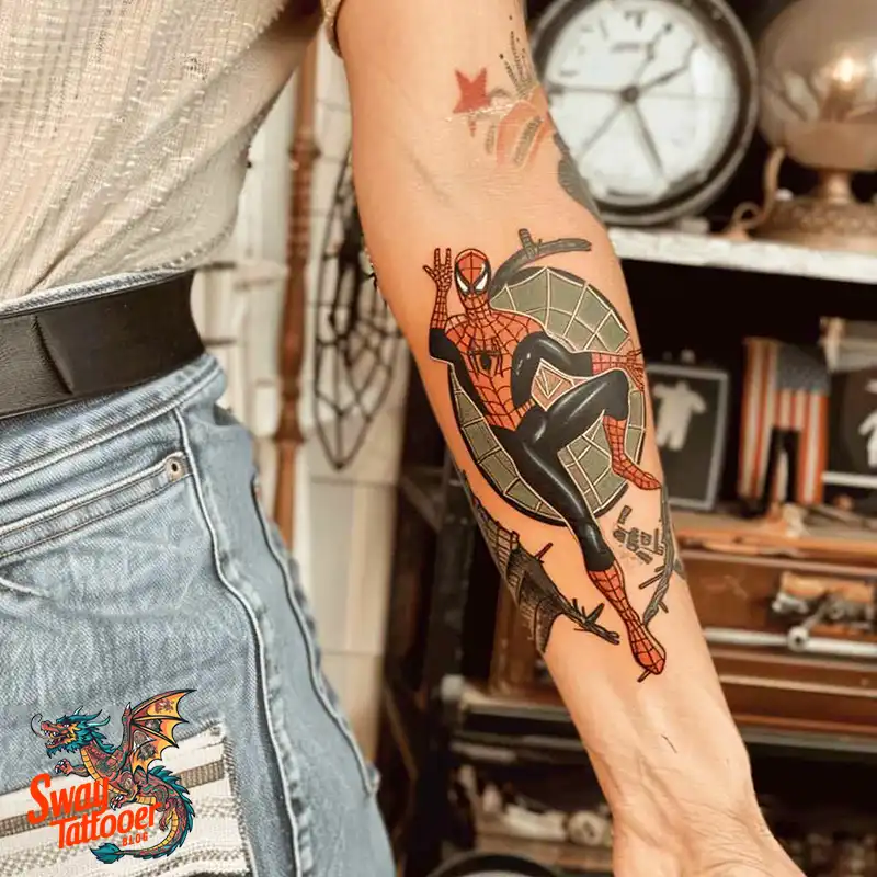 A Guide to Spiderman Tattoo Design Ideas with Meaning 34 Spiderman Tattoo