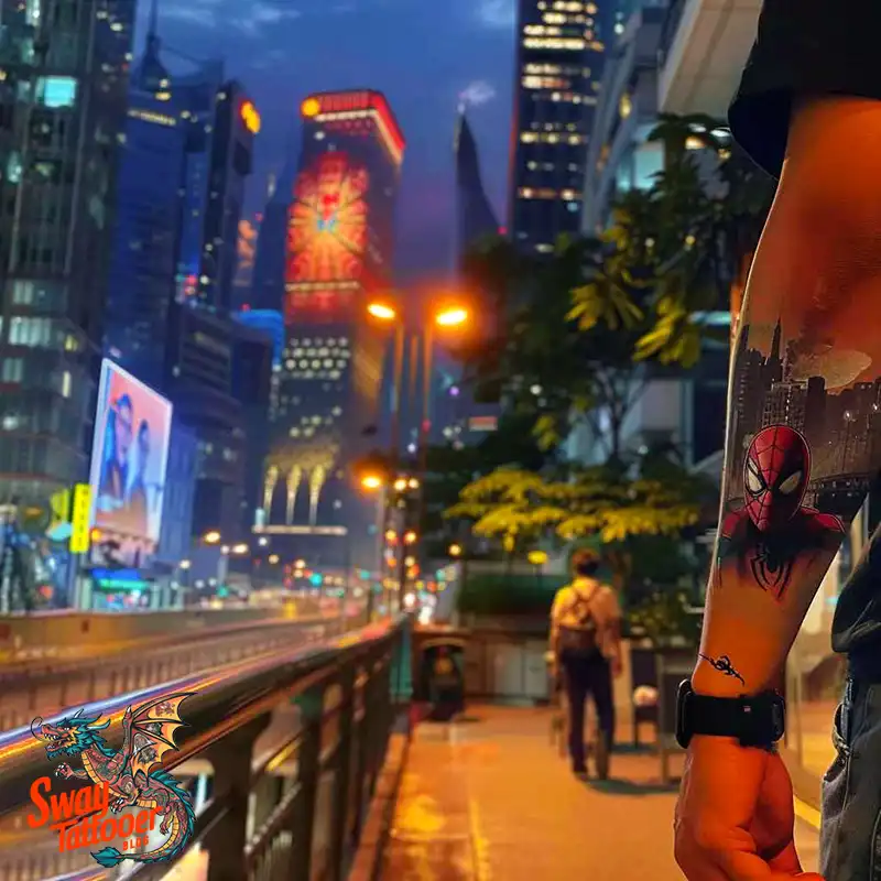 A Guide to Spiderman Tattoo Design Ideas with Meaning 31 Spiderman Tattoo