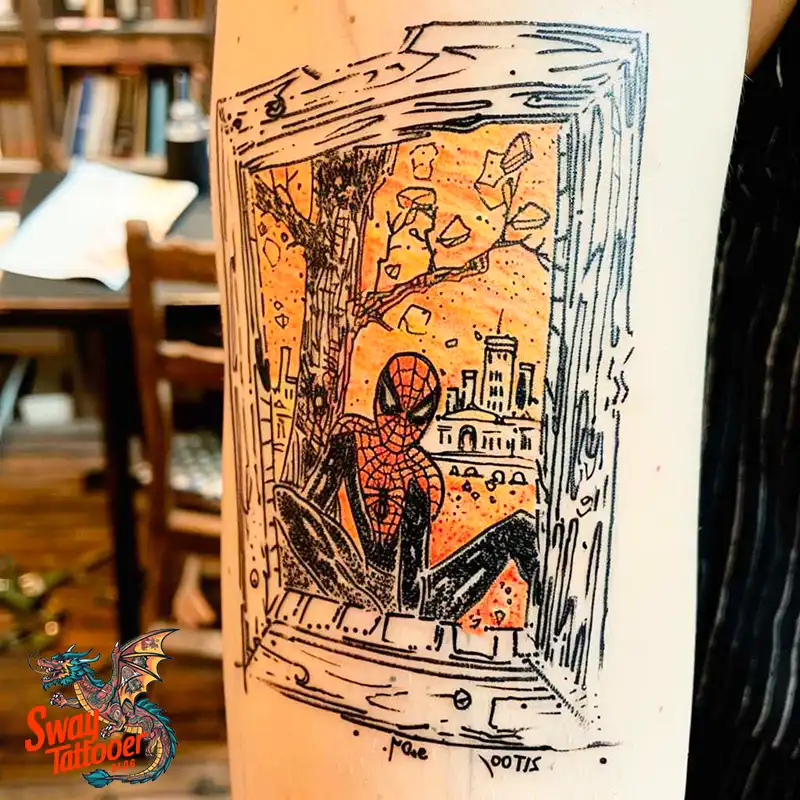 A Guide to Spiderman Tattoo Design Ideas with Meaning 30 Spiderman Tattoo