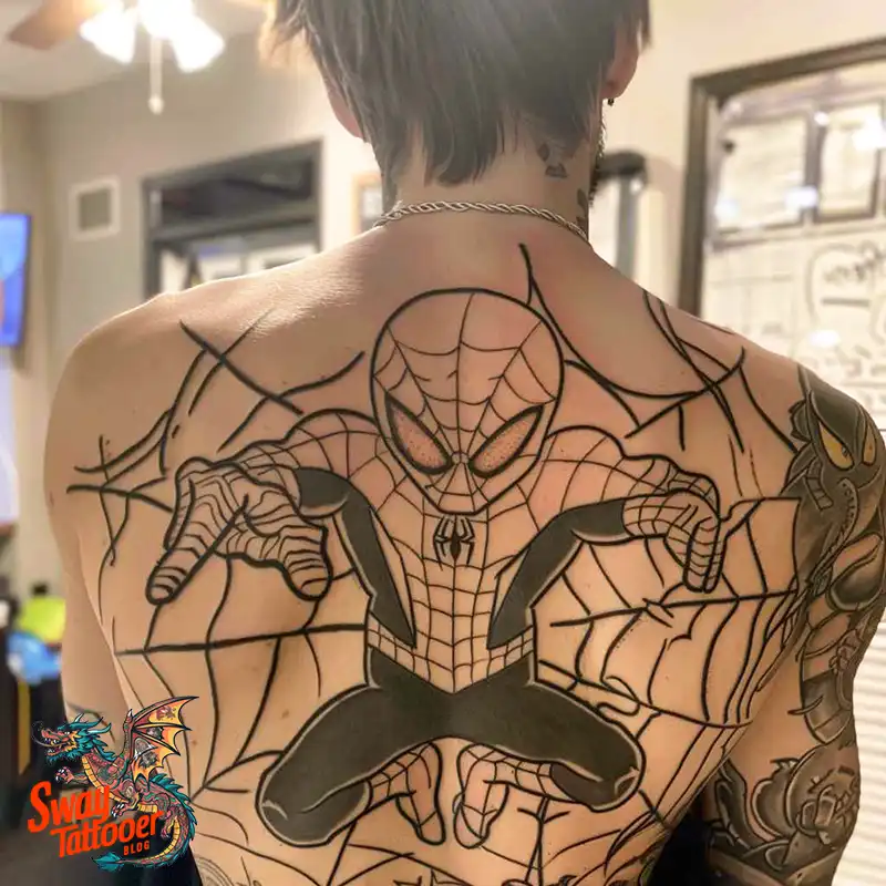 A Guide to Spiderman Tattoo Design Ideas with Meaning 17 Spiderman Tattoo