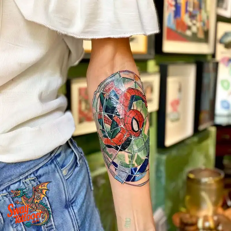 A Guide to Spiderman Tattoo Design Ideas with Meaning 12 Spiderman Tattoo