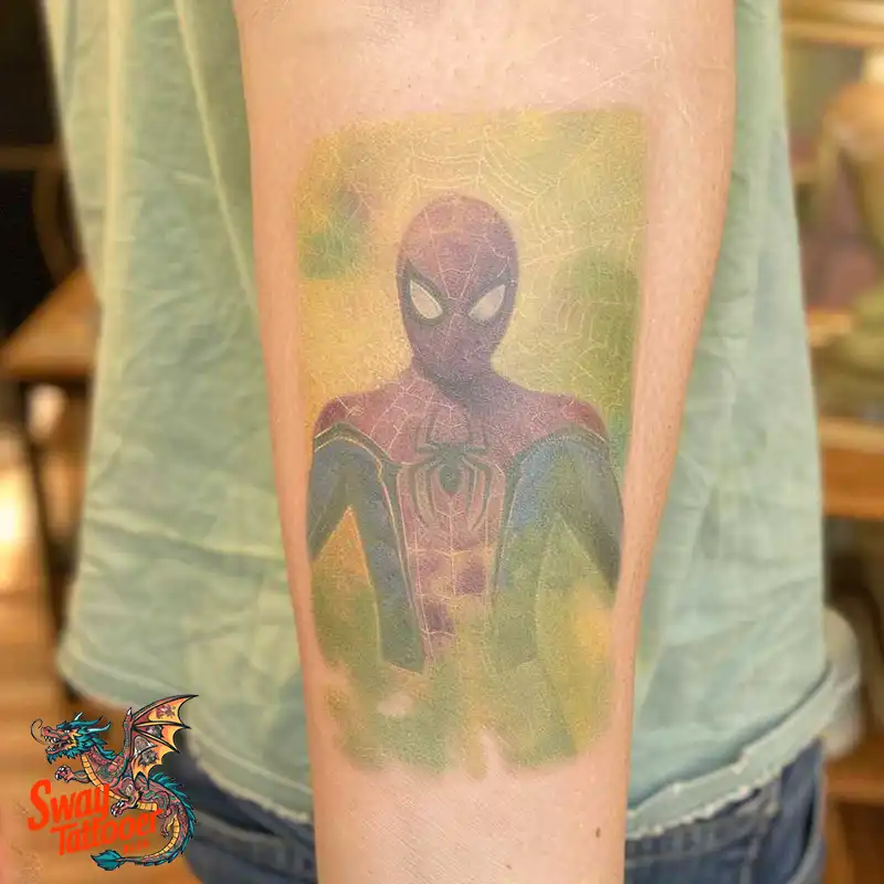 A Guide to Spiderman Tattoo Design Ideas with Meaning 9 Spiderman Tattoo