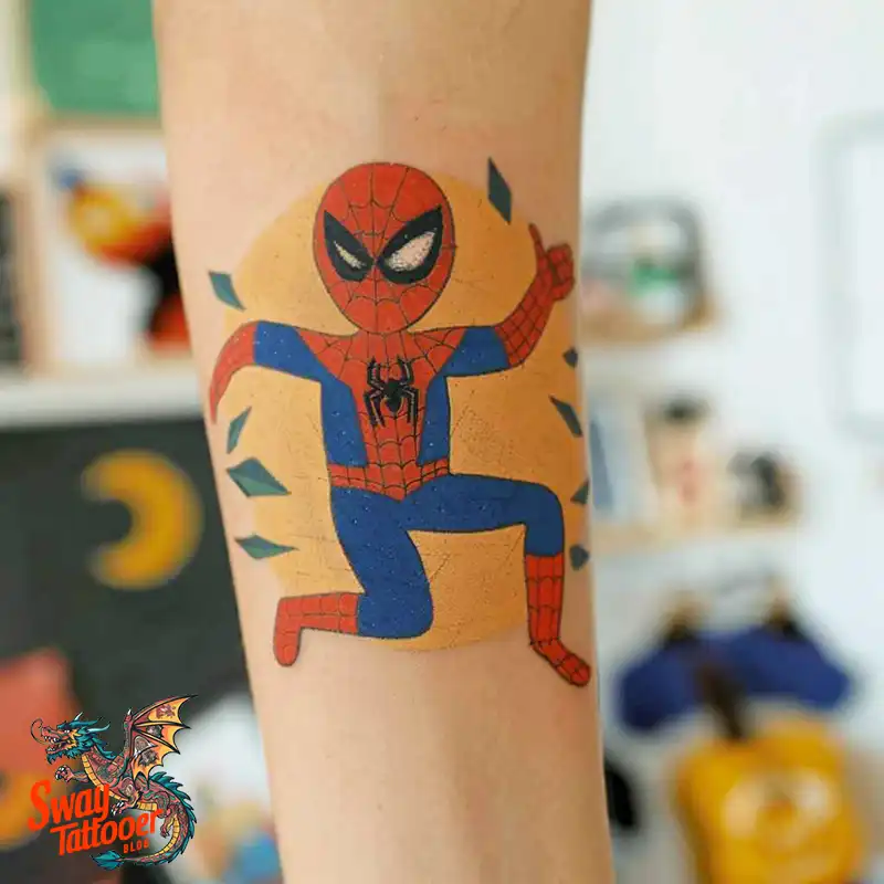 A Guide to Spiderman Tattoo Design Ideas with Meaning 6 Spiderman Tattoo