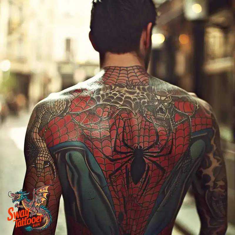 A Guide to Spiderman Tattoo Design Ideas with Meaning 5 Spiderman Tattoo