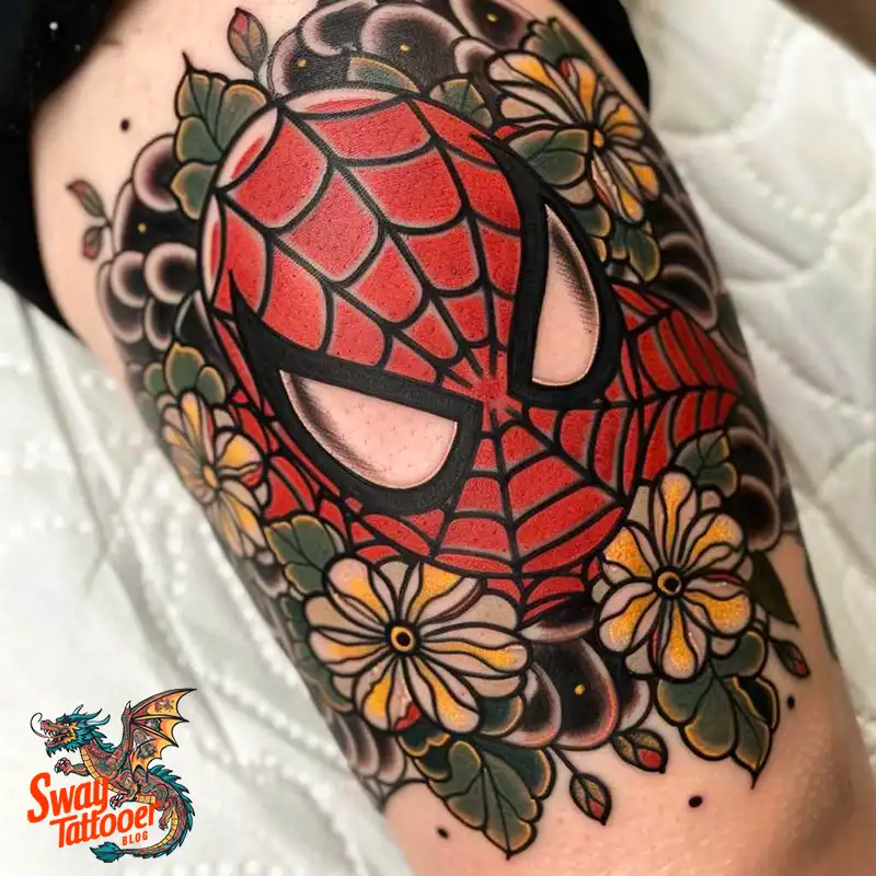 A Guide to Spiderman Tattoo Design Ideas with Meaning 4 Spiderman Tattoo