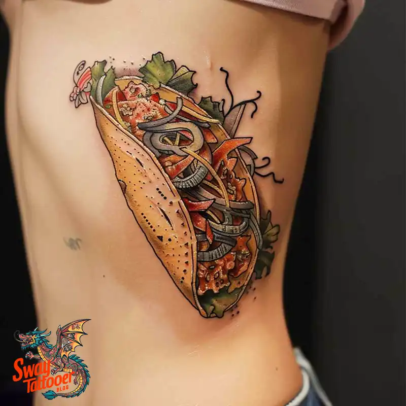 100 Taco Tattoo Design Ideas: Meaning, History & Ink Style 63 Taco Tattoo Design Ideas