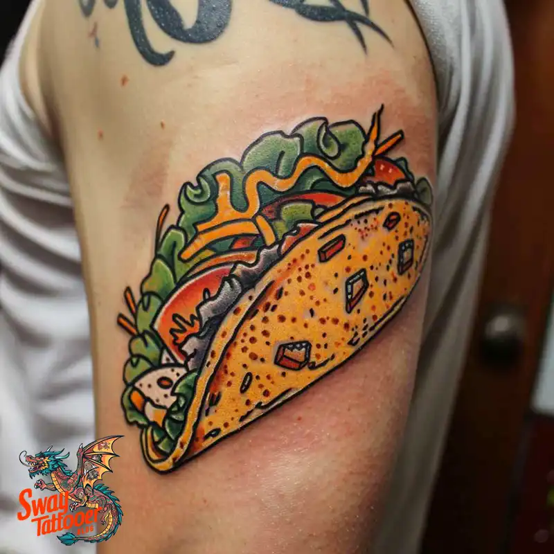 100 Taco Tattoo Design Ideas: Meaning, History & Ink Style 64 Taco Tattoo Design Ideas